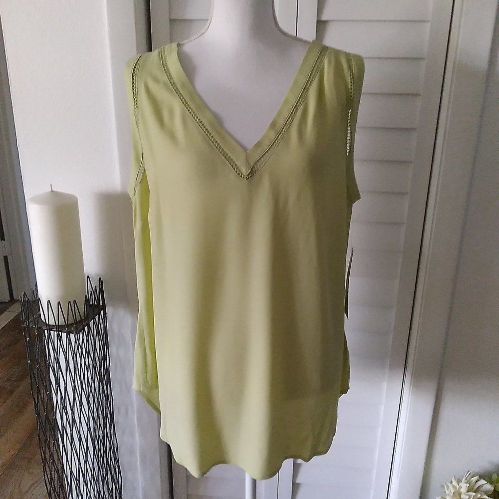 Nwt Sigrid Olsen 2-Pc Signature Celery Green Shel… - image 2